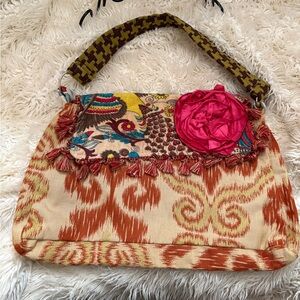 New OOAK Artist Made - Custom
Keep It Gypsy Shoulder Bag! Stunning Details 💎🧡